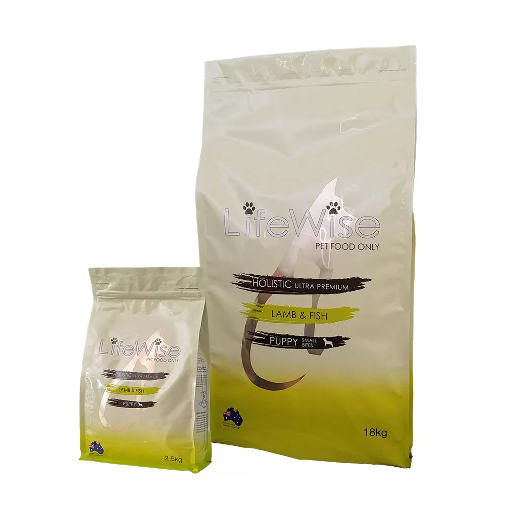 LIFEWISE DOG PUPPY LAMB & FISH 18KG
