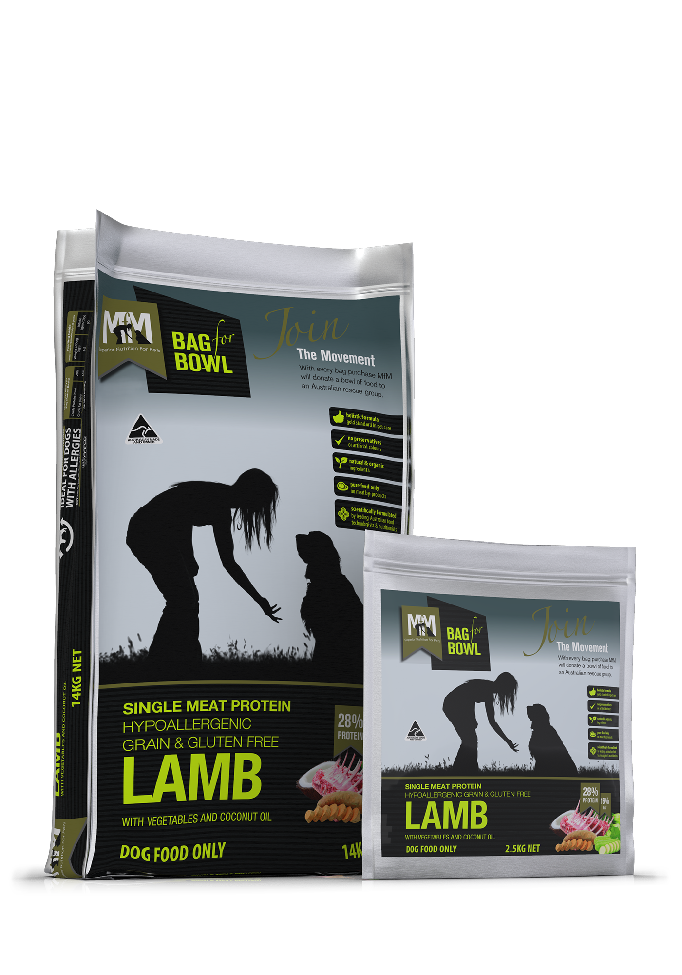 MEALS FOR MUTTS SINGLE PROTEIN LAMB GRAIN & GLUTEN FREE 2.5KG