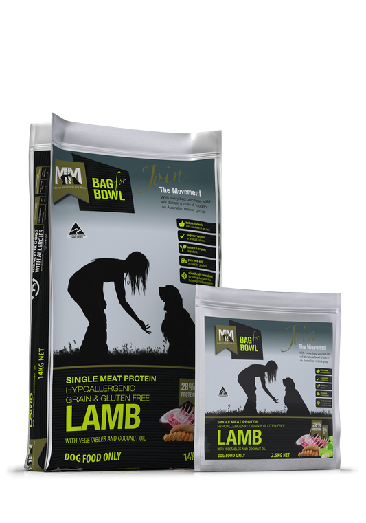 MEALS FOR MUTTS SINGLE PROTEIN LAMB GRAIN & GLUTEN FREE 14KG