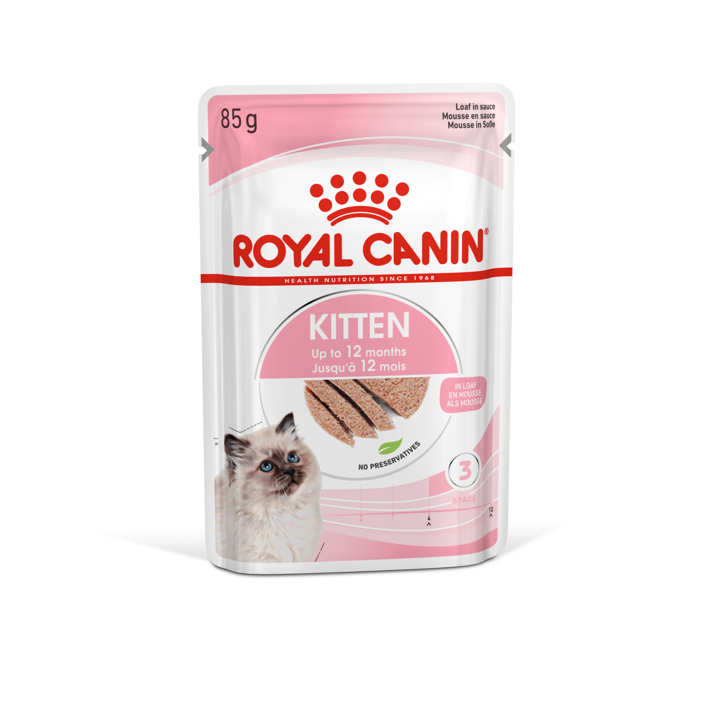 ROYAL CANIN CAT KITTEN LOAF 12X85G