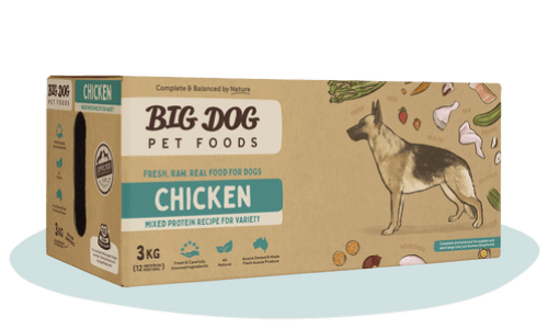 BIG DOG CHICKEN RAW FOOD FOR DOGS 3KG