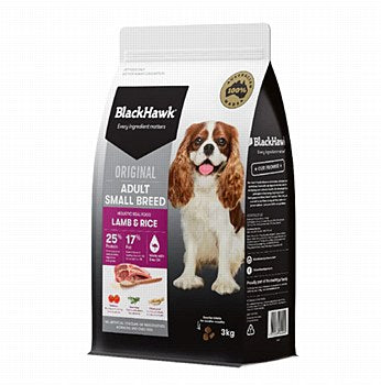 BLACK HAWK SMALL LAMB & RICE 3KG