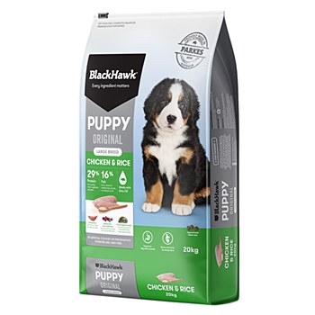 BLACK HAWK PUPPY LARGE BREED CHICKEN 20KG