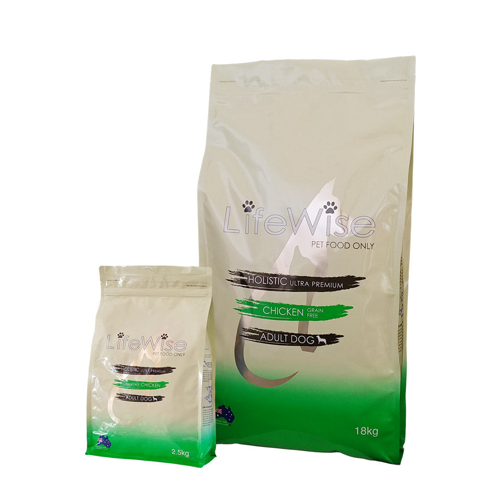 LIFEWISE DOG ADULT GRAIN FREE CHICKEN 18KG