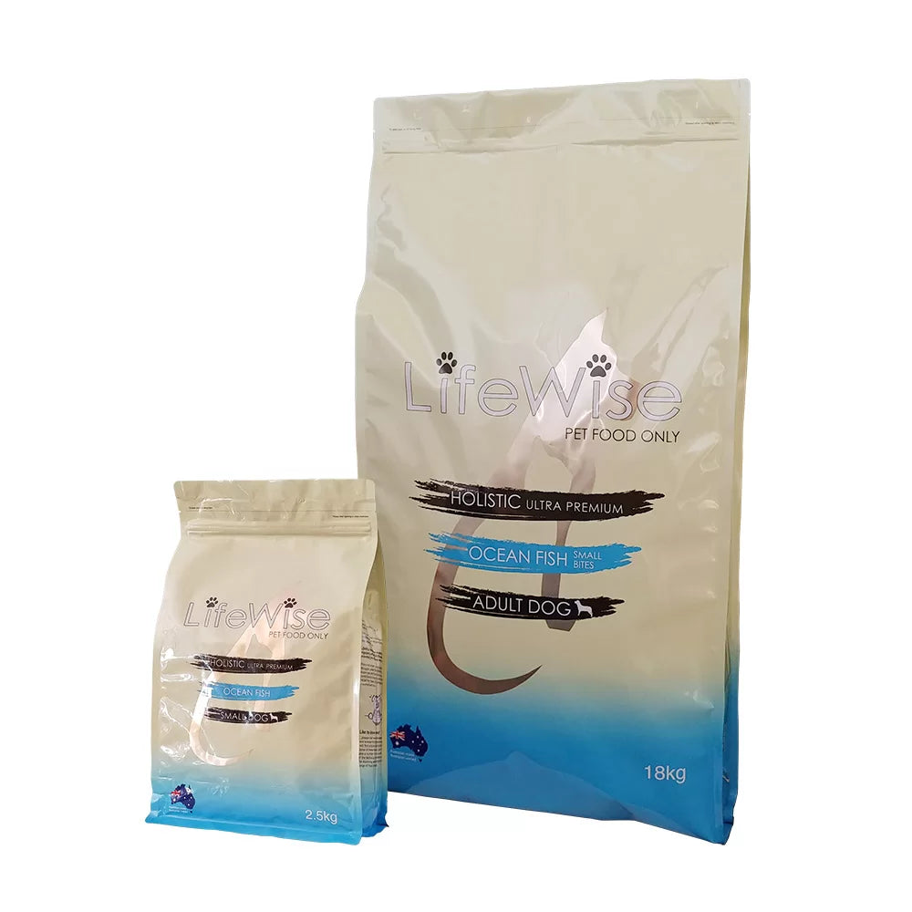 LIFEWISE DOG ADULT OCEAN FISH SMALL BITES 2.5KG