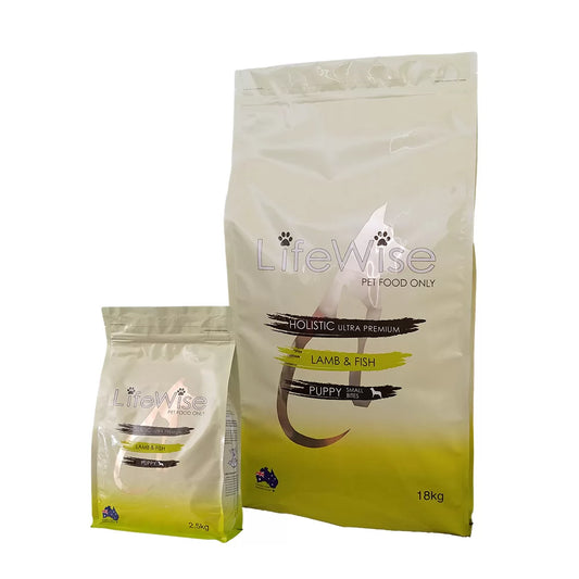 LIFEWISE DOG PUPPY LAMB & FISH 9KG