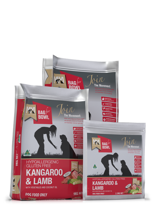 MEALS FOR MUTTS KANGAROO & LAMB 20KG
