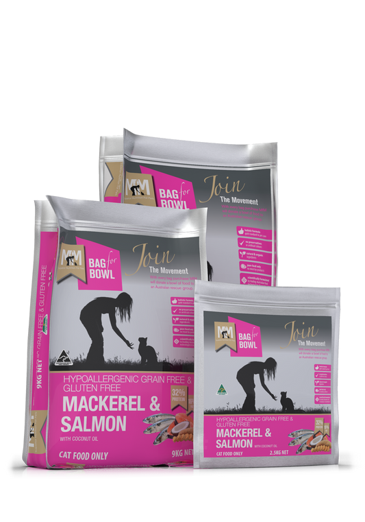 MEALS FOR MEOWS MACKEREL & SALMON 2.5KG