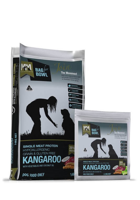 MEALS FOR MUTTS KANGAROO GRAIN & GLUTEN FREE 2.5KG