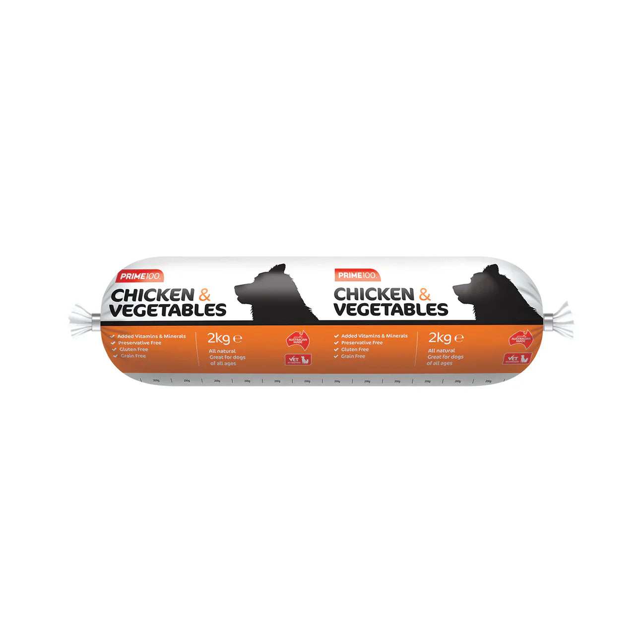 PRIME 100 CHICKEN & VEGETABLE 2KG